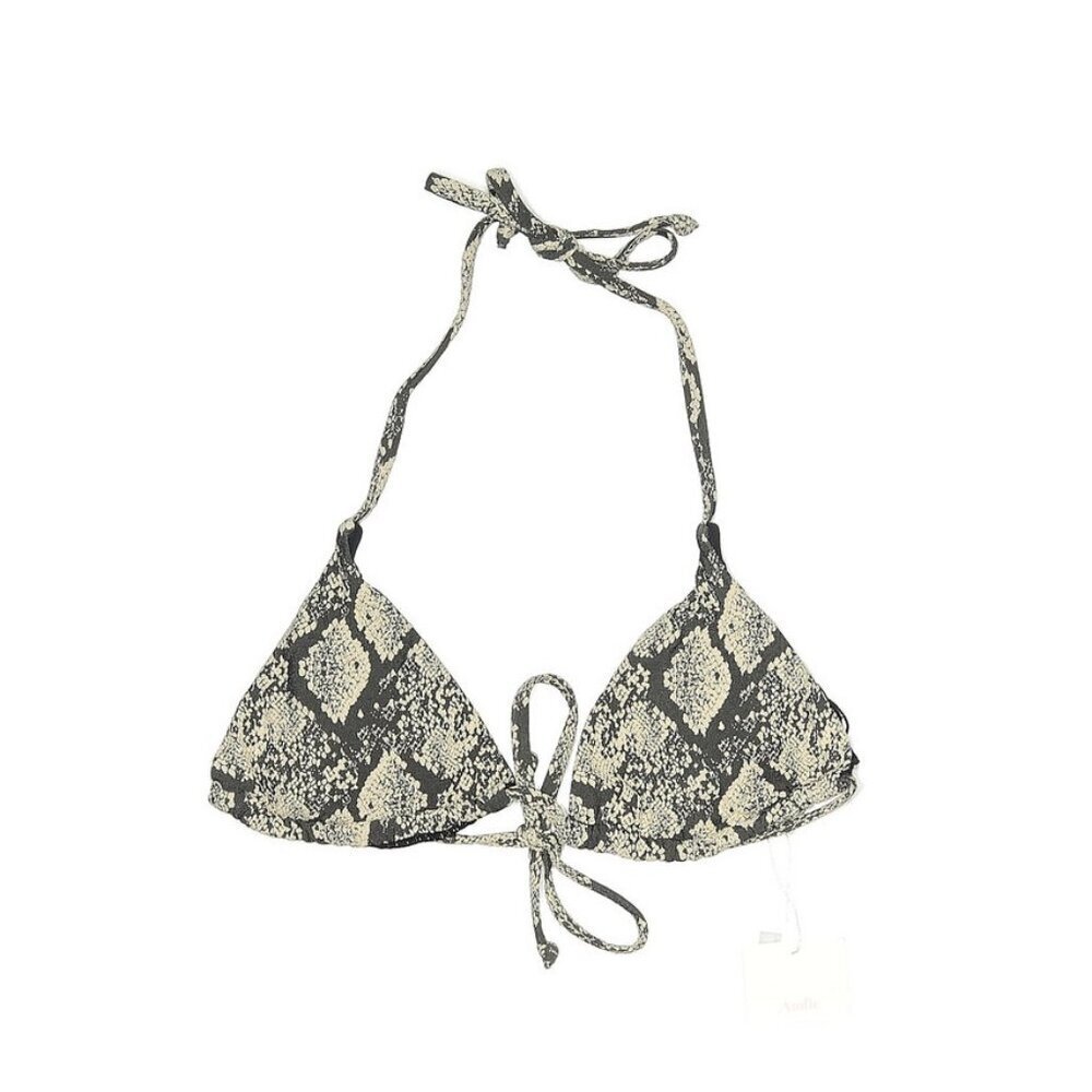 Andie Bikini Set Snake String Bikini Top Sz M & Riviera Bikini Bottom Size L - Picture 6 of 11